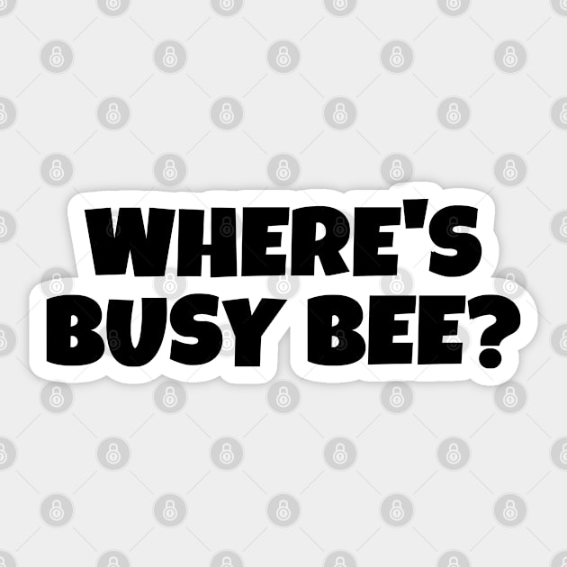 Busy Bee Best In Show Sticker by  hal mafhoum?